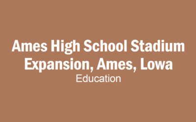 Ames High School Stadium Expansion, Ames, Iowa