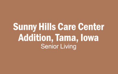 Sunny Hills Care Center Addition, Tama, Iowa