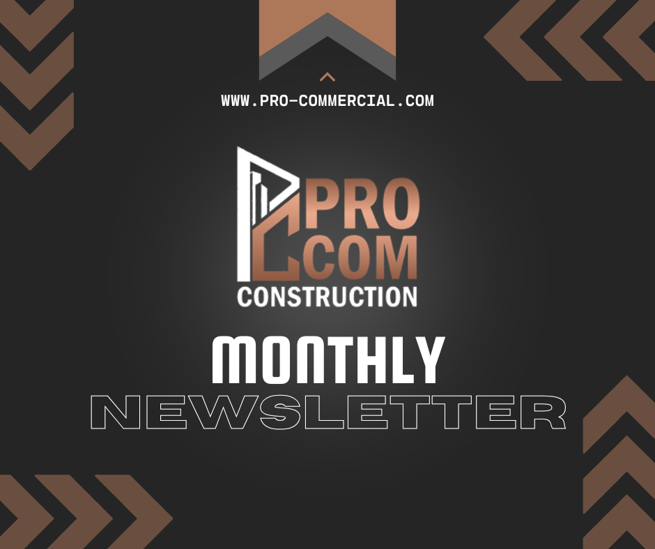 Pro Commercial Monthly Newsletter