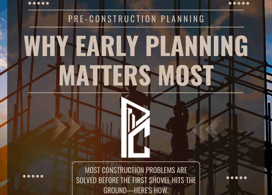 Pre-Construction Planning: Why the Work Before Breaking Ground Matters Most