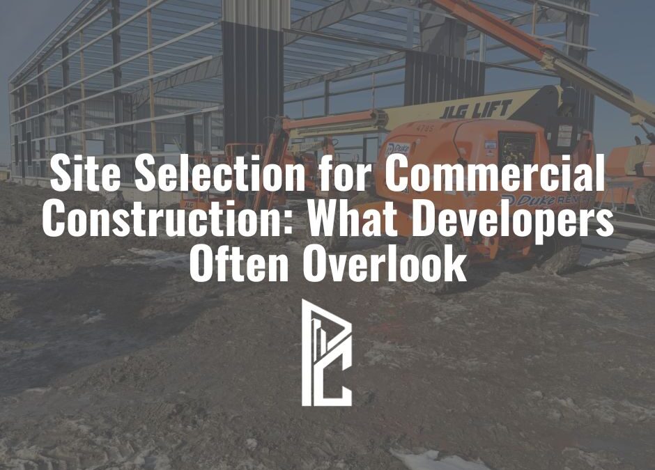Site Selection for Commercial Construction: What Developers Often Overlook