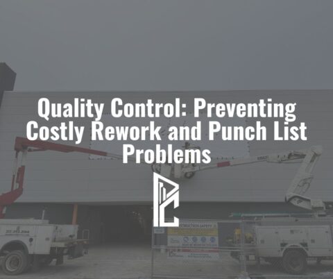 Construction Quality Control: Reducing Rework and Punch Lists
