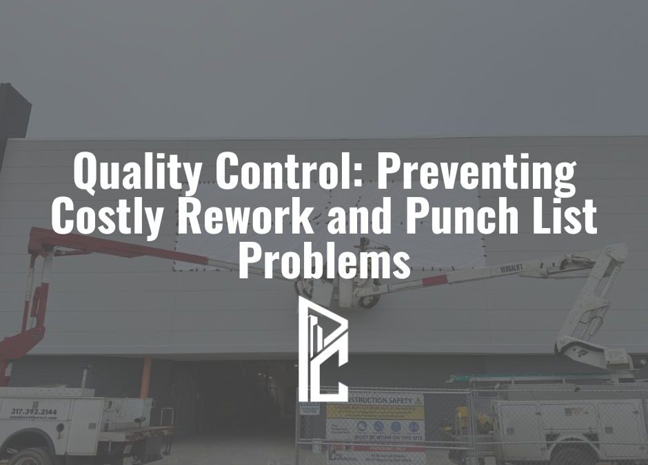 Quality Control: Preventing Costly Rework and Punch List Problems