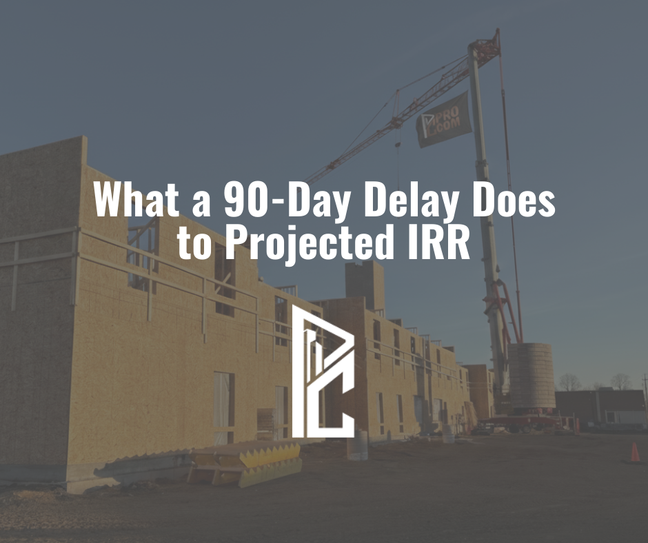 What a 90-Day Delay Does to Projected IRR