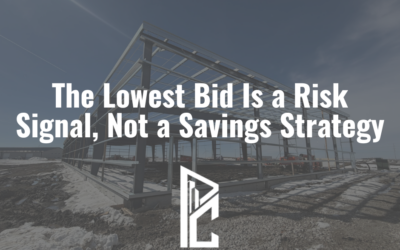The Lowest Bid Is a Risk Signal, Not a Savings Strategy
