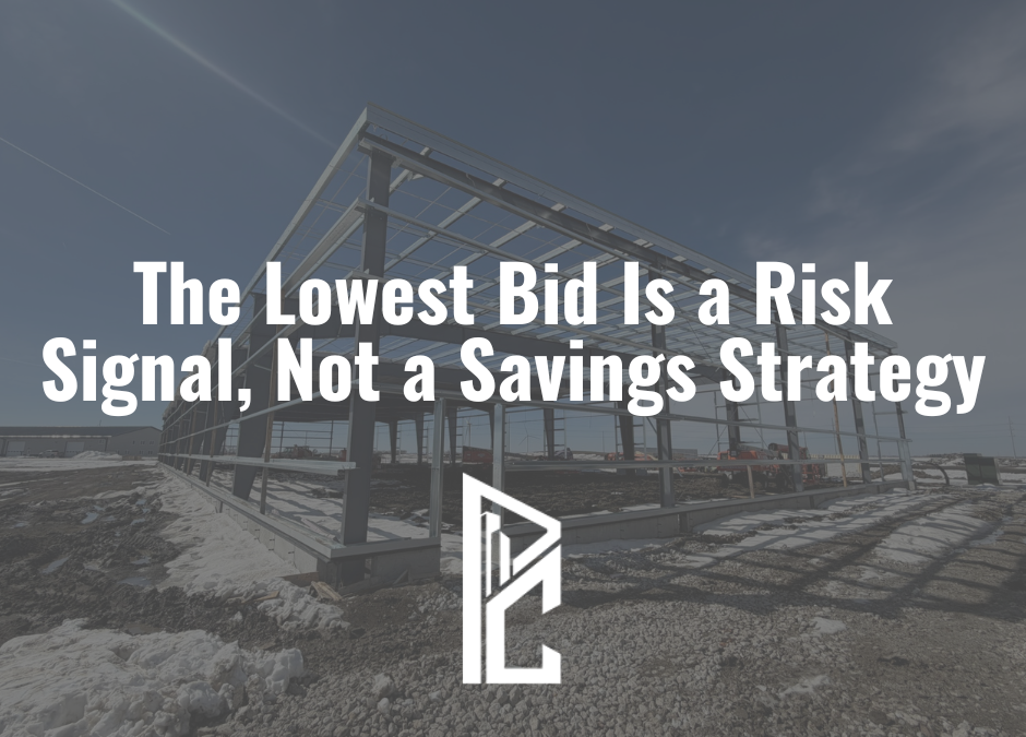 The Lowest Bid Is a Risk Signal, Not a Savings Strategy
